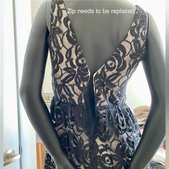 Rose-lace Cocktail Dress - Picture 7 of 7